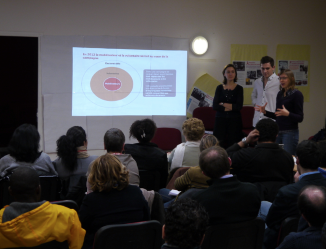 Formation de mobilisateurs PS au Pré-Saint-Gervais, le 18 février 2012 © S.A Formation de mobilisateurs PS au Pré-Saint-Gervais, le 18 février 2012 © S.A